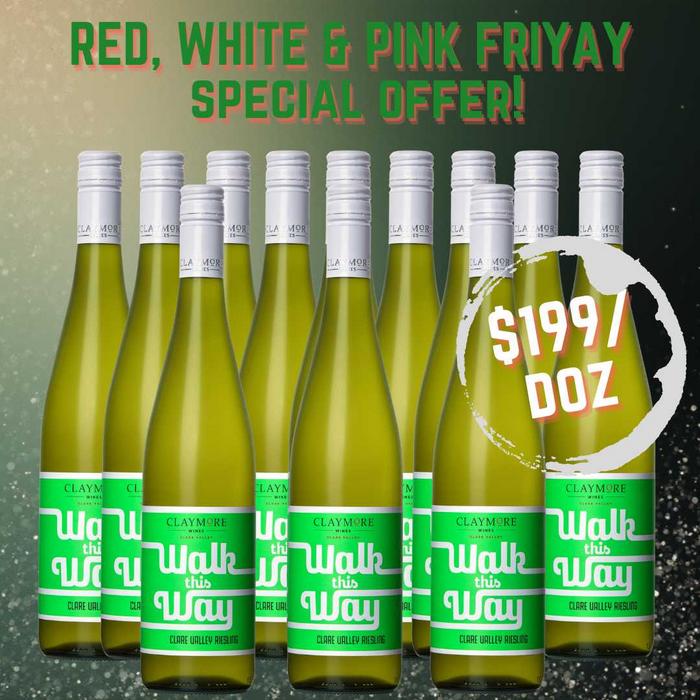 walk this way clare valley riesling speical wine bundle