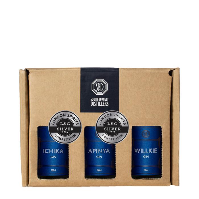 Gin Triple Gift Box
