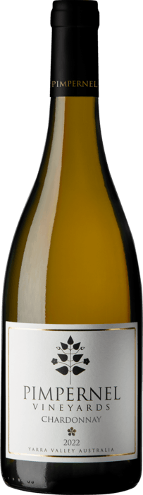 Bottle of 2022 Pimpernel Vineyards Chardonnay wine