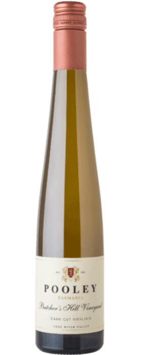 A bottle of Butcher's Hill Cane Cut Riesling with no vintage