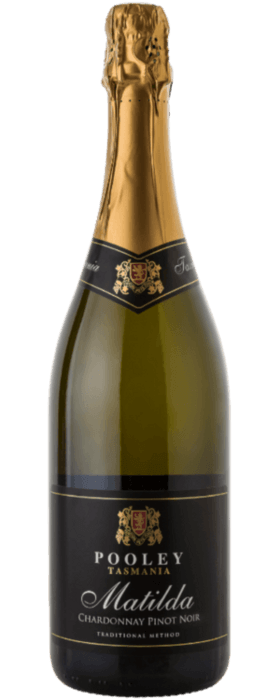 A bottle of Matilda Sparkling with no vintage