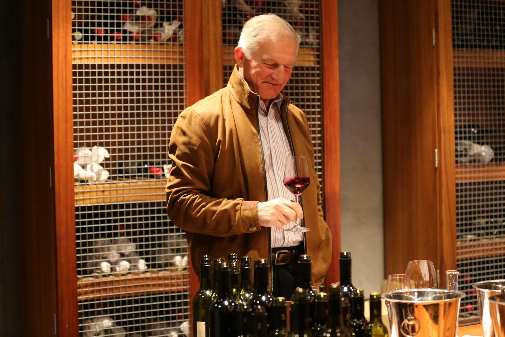 Wine club blending session at Sanguine Estate