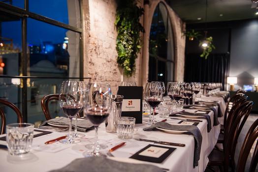 Guests at a Sanguine Estate event