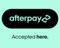Afterpay Accepted Here Afterpay Accepted Here