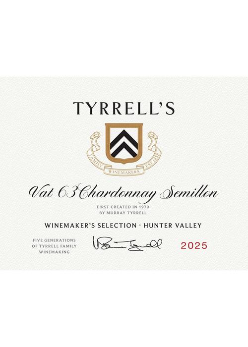 2025 Vat 63 Chardonnay Semillon