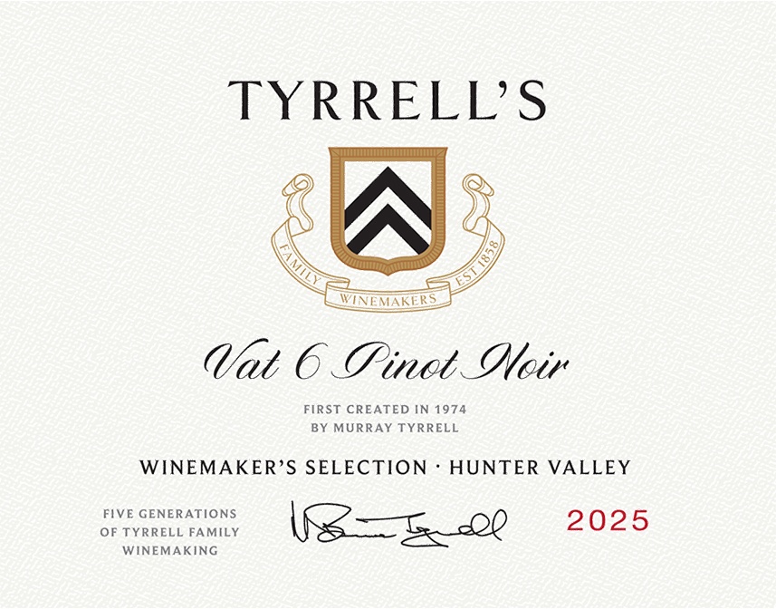2025 Vat 6 Pinot Noir label