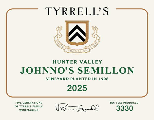 2025 Johnno's Semillon label