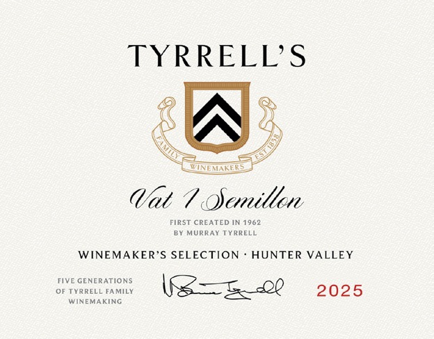 2025 Vat 1 Semillon label